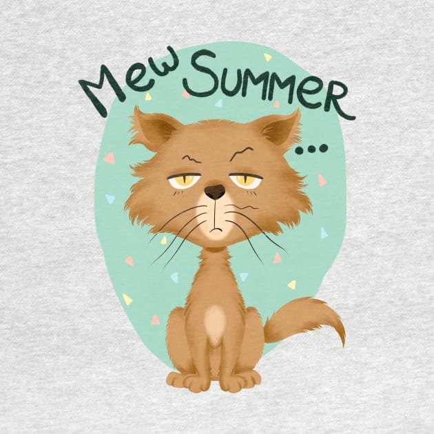 Summer Cat Style by Hameo Art